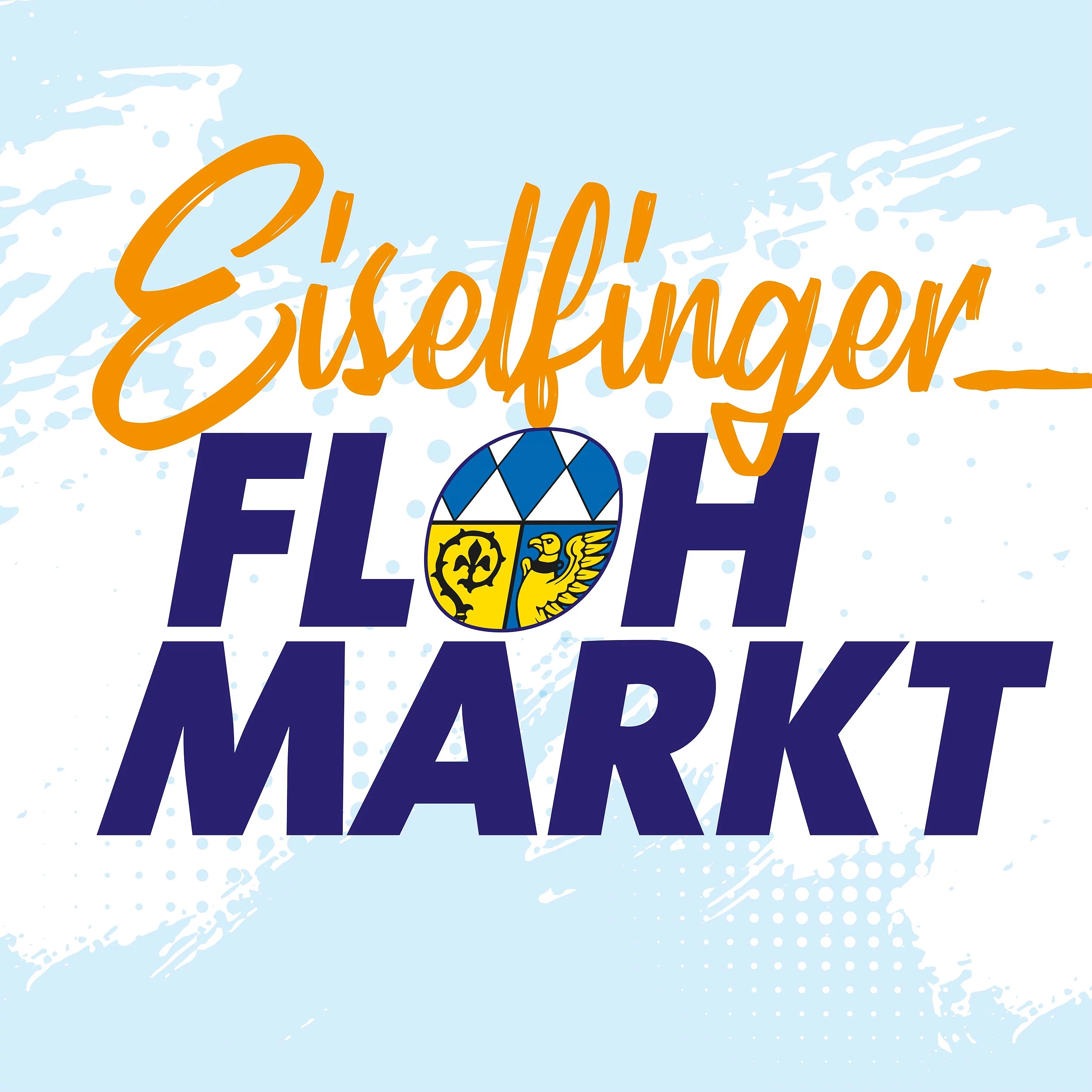 Das Foto zeigt das Logo des Eiselfinger Dorf-Flohmarkts