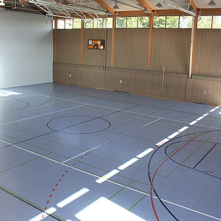 Blick in die Turnhalle Eiselfing