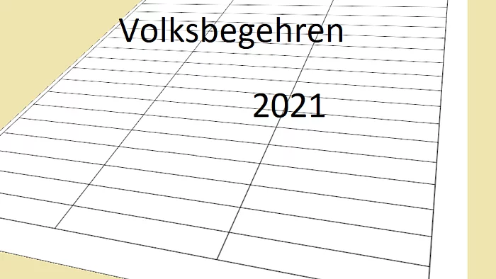 Unterschriftliste Unterschriftsliste